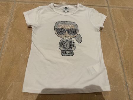 Karl Lagerfeld schönes Glitzer Shirt, 6J 116
