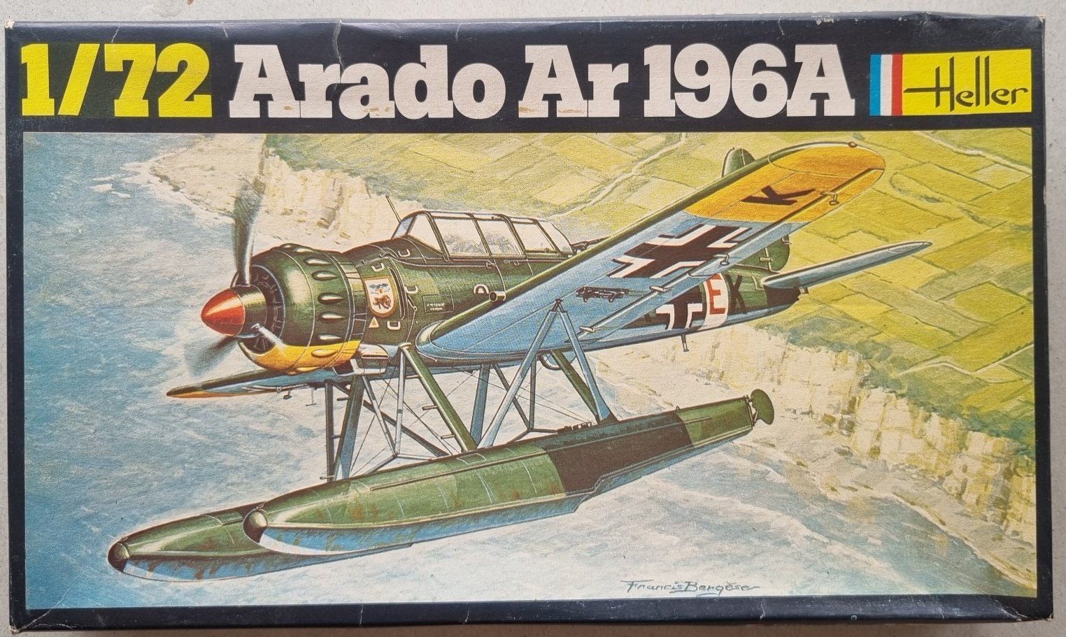 Heller Kit di modellismo & Modellini statici: 1/72 Heller Ar 196A (241) – Usato da Grand-Lancy venduto da LFW