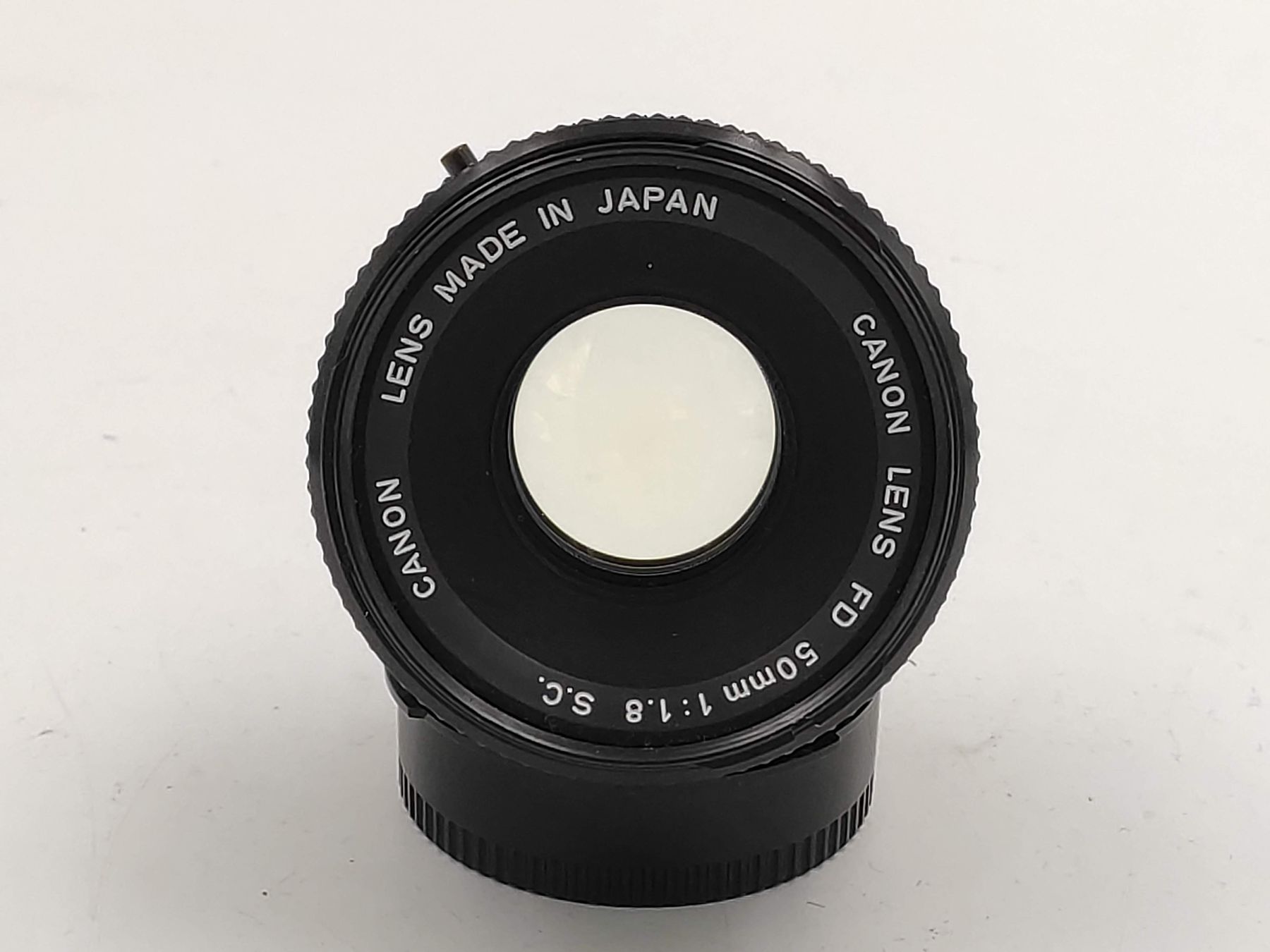 Canon Obiettivi: CANON FD 50mm 1:1.8 S.C. Objektiv – Difettoso da Kreuzlingen venduto da Tewes 2