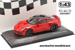 PORSCHE 911 (992) Turbo S 2020 1:43 von Minichamps