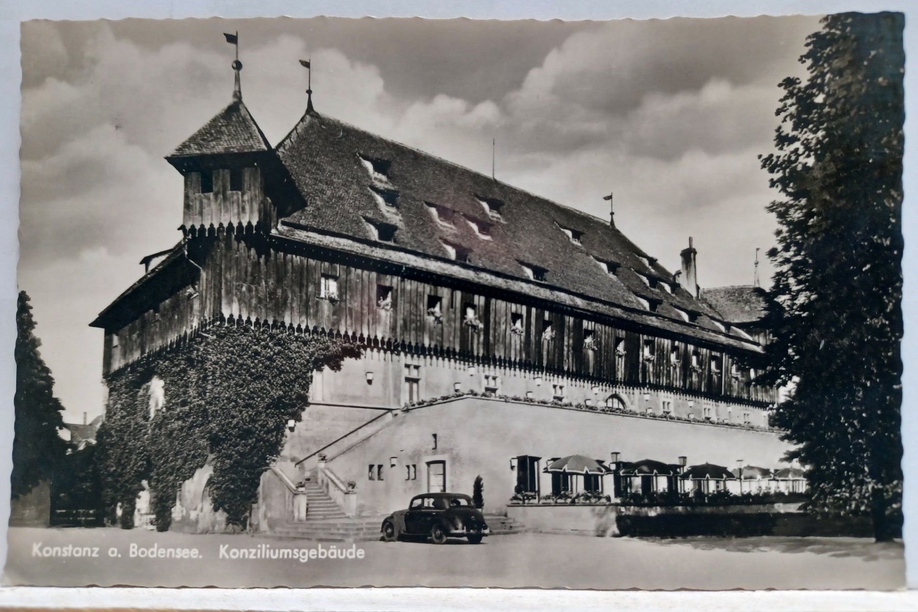 Ansichtskarten: Konstanz am Bodensee, 1957 – Gebraucht aus Aarau Rohr von mgvw