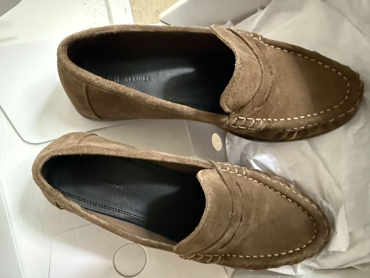 H&M Scarpe da donna: Leather loafers H&M Premium Quality, Gr. 37 – Nuovo (secondo la descrizione) da Zürich venduto da Restesindsuess 3