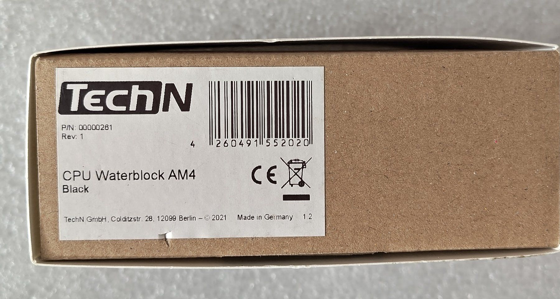 PC: CPU Wasserkühler, AMD AM4 / AM5, TechN, unbenutzt – Nuovo e nell'imballaggio originale da Bürglen TG venduto da DDsKiNyDD 5