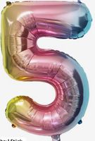 Grosser Ballon 5 Jahre Geburtstag NEU