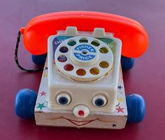 Vintage FISHER PRICE Plappertelefon