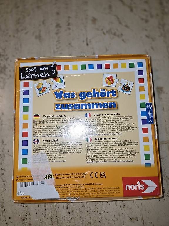 Spiele: Kinderspiel – Gebraucht aus Basel von bb9_xh2f 2