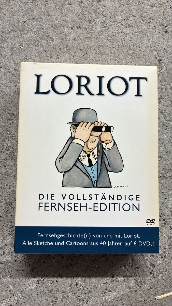 Tutti i DVDs: Loriot: Vollständige Seh-Edition 6 DVDs! – Usato da Rebstein venduto da Grafracing