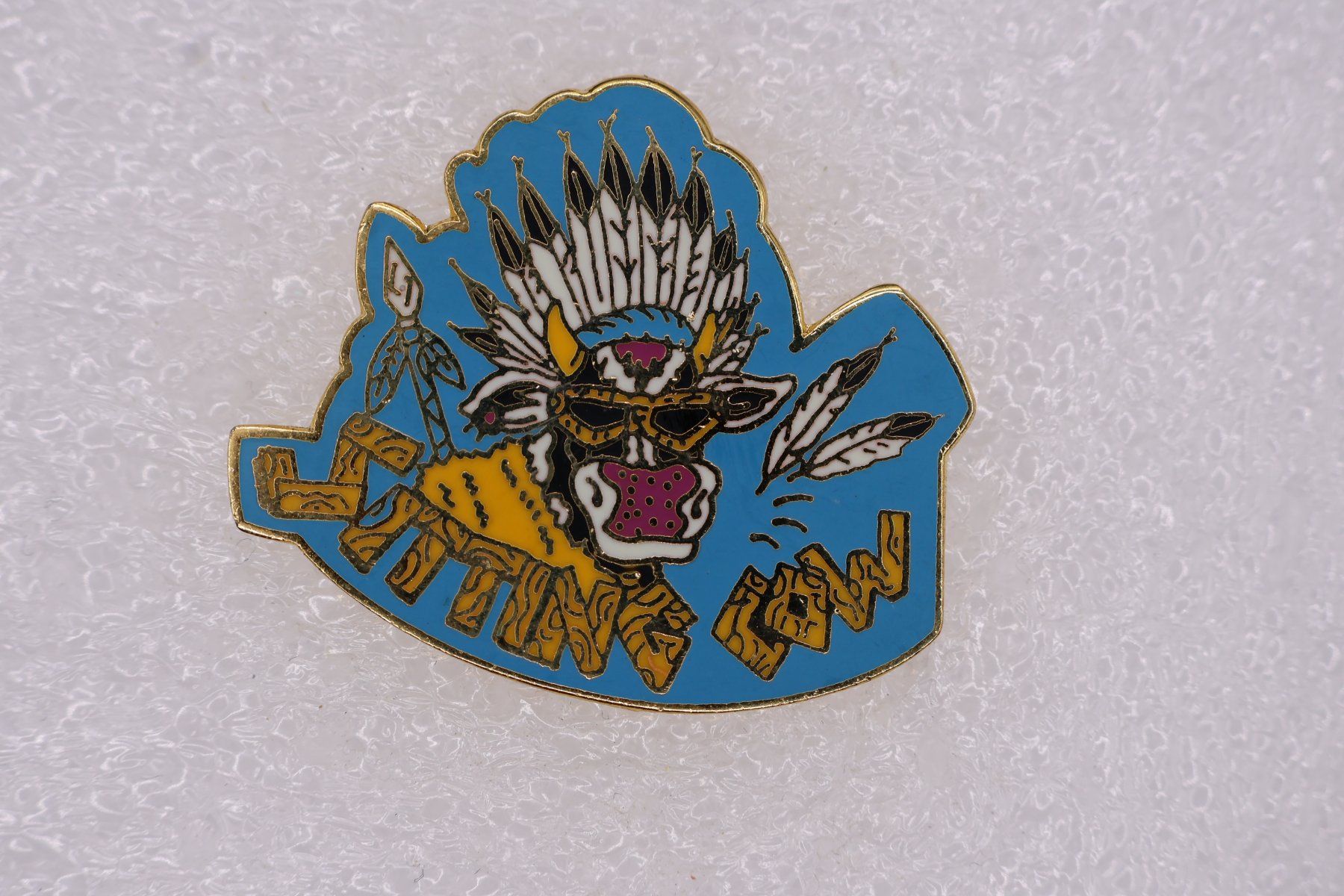 Placchette & Badge: KUH   Sitting Cow – Usato da Winterthur venduto da Sammleroase