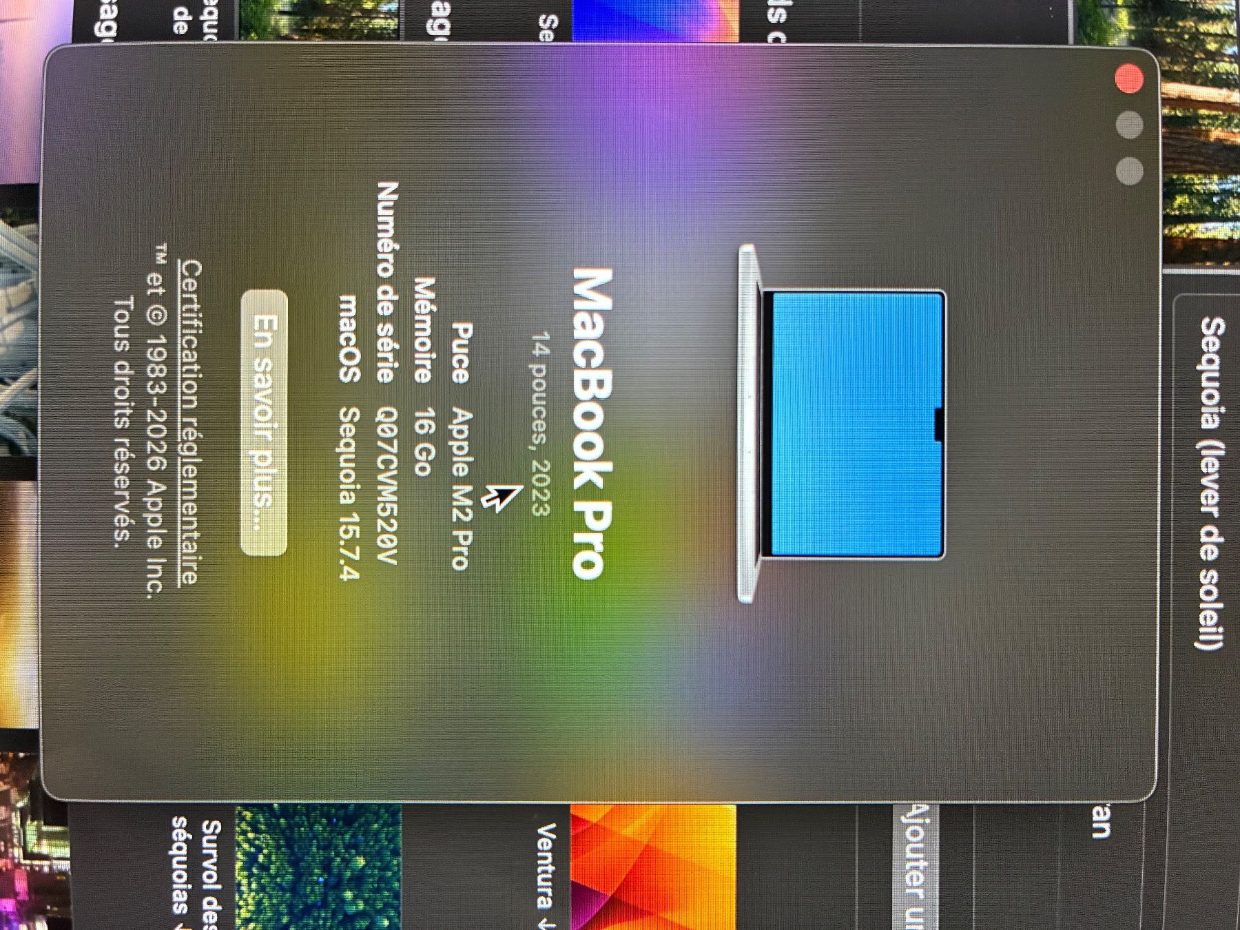 Apple Notebook: MacBook Pro 14 pouces 2023 1TB 16Go M2Pro – Usato da Chexbres venduto da pay_6rhh 6