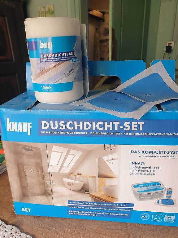 Sanitär: Duschdicht-Set Knauf – Neu (gemäss Beschreibung) aus Sool von mkschloss01 1