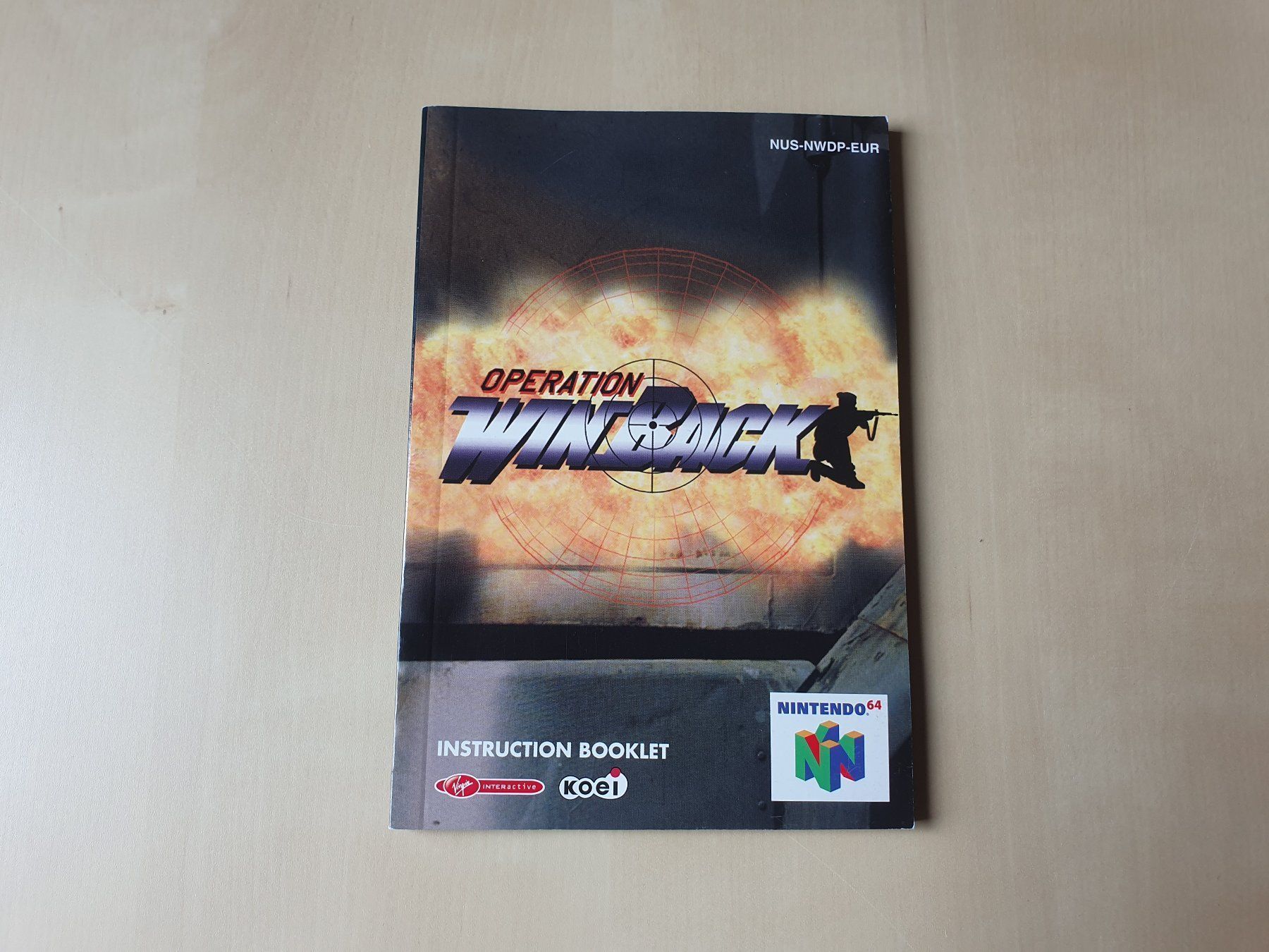 Nintendo Giochi: Anleitung Operation Winback NUS-NWDP-EUR – Usato da Stansstad venduto da collectorsshop