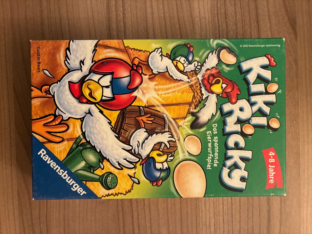 Ravensburger Kiki Ricki - Das lustige Eierwurfspiel! (Gebraucht) in La ...