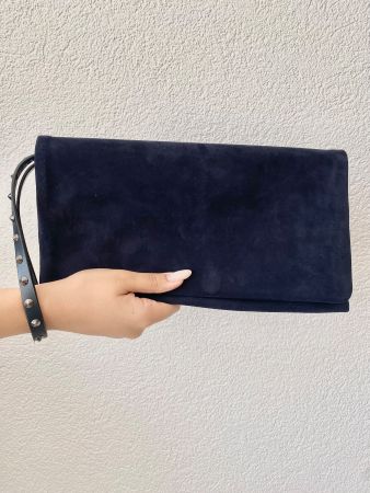 Dunkelblaue Clutch, Kennel & Schmenger