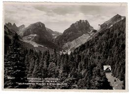 Berggasthaus Sämtisersee, Plattenbödeli, gelaufen 1947
