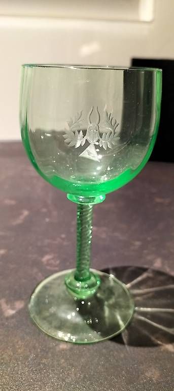 Bicchieri: Urangläser / Vaselineglas 9Stück – Usato da Steinach venduto da Tsgweh 5