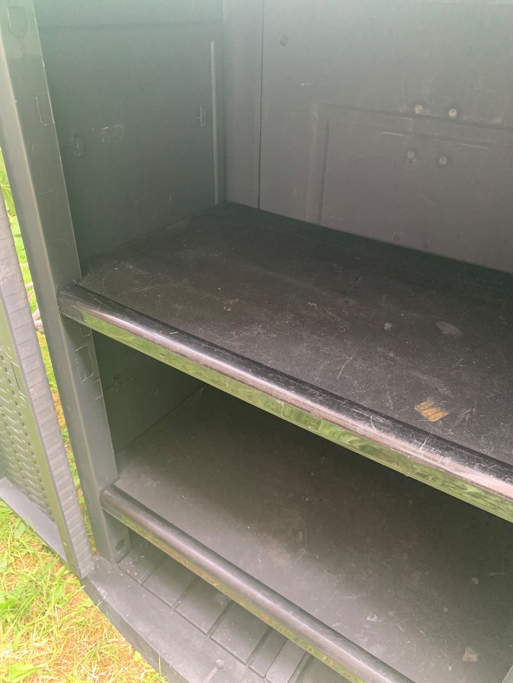 Box contenitori: Rattan Gartenschrank schwarz – Usato da Luzern venduto da Simona15 3
