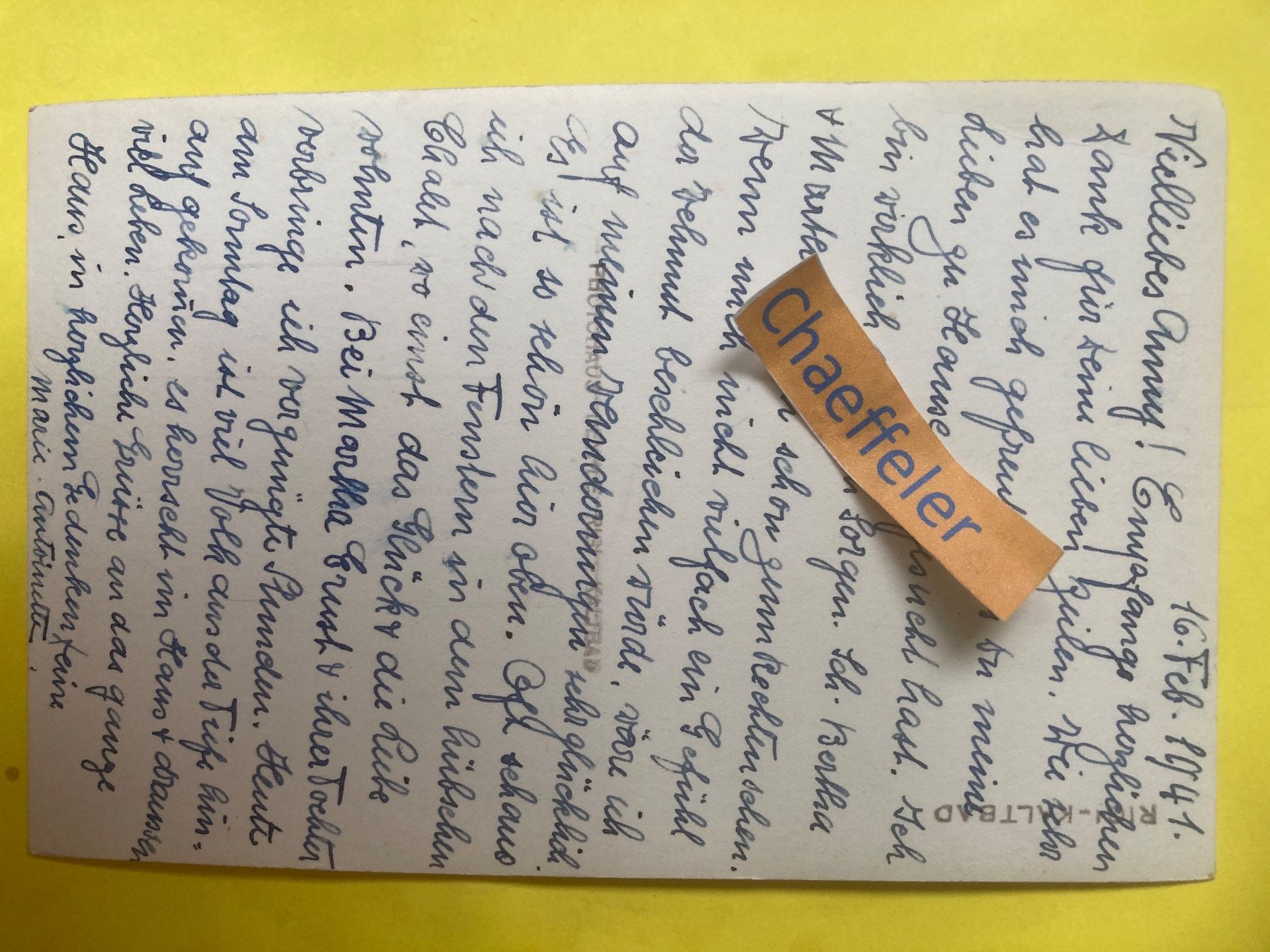 Cartoline postali: 1941 Rigi-Kaltbad – Usato da Zürich venduto da Chaeffeler 1