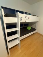 Kinder Etagenbett, weiss mit viel Stauraum, Top Zustand