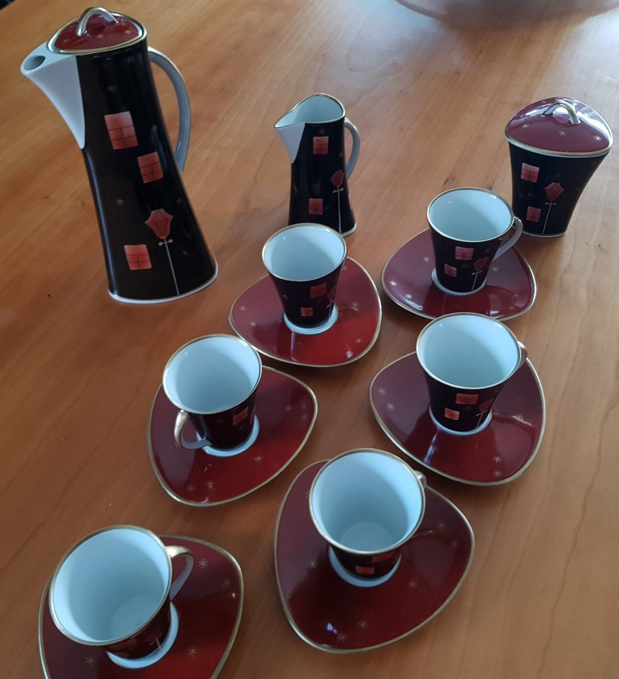 Set di piatti: service à café peint – Usato da Sion venduto da bene123