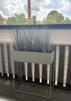 Pflanzentisch Stahl 2er Set mit Einsätzen H/B/L 65x25x60