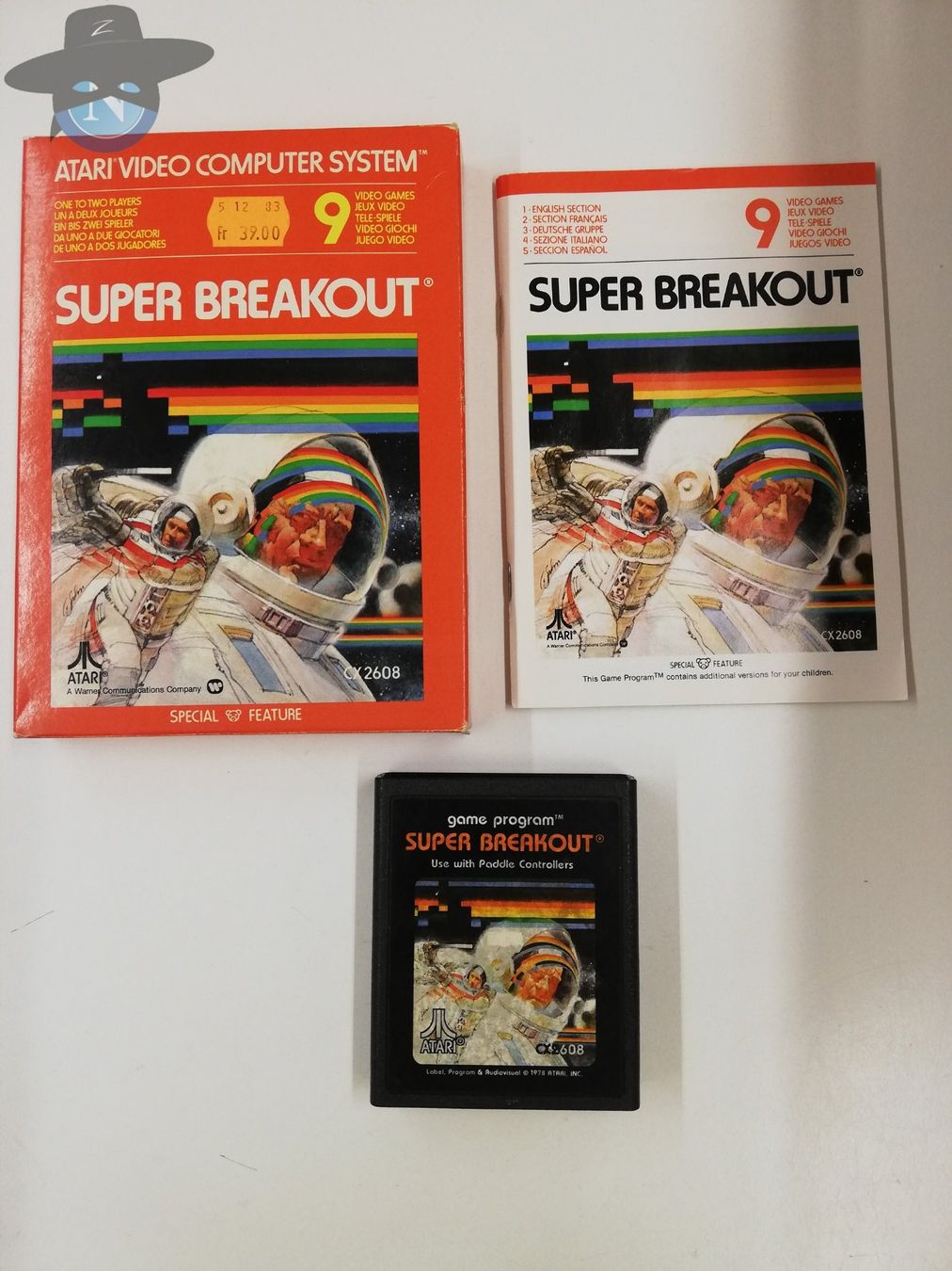 Atari Spiele: Super Breakout / Atari VCS 2600 – Gebraucht aus St. Gallen von zorro_dc