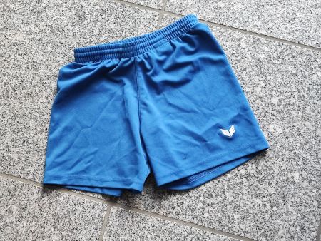 Blaue Erima Turnshorts Gr. 140 Sport Shorts