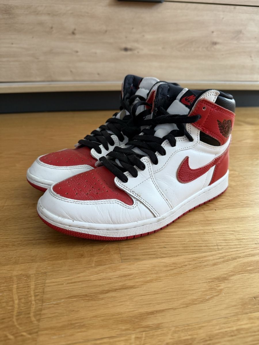 Jordan Scarpe da uomo: Air Jordan 1 Retro High Red/White – Nuovo (secondo la descrizione) da Ostermundigen venduto da Alex_ngtran 1