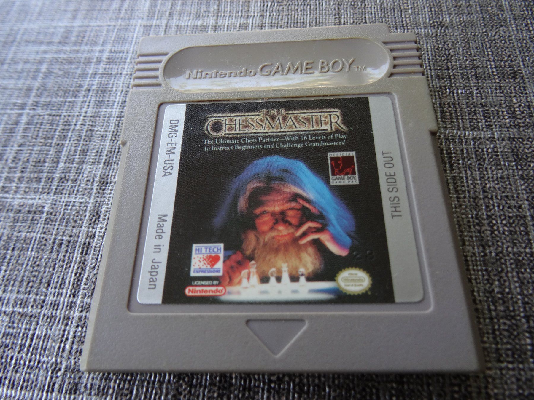 Nintendo Spiele: The Chessmaster GAMEBOY – Gebraucht aus Olten von Disc-Ausverkauf