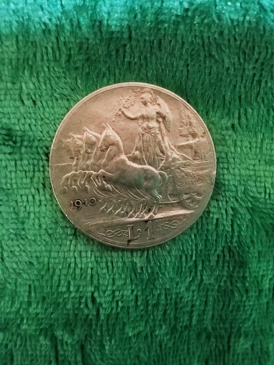 Tutti le monete: ITALIA  1 Lira 1910 – Usato da Gordola venduto da ale_5wbc 5