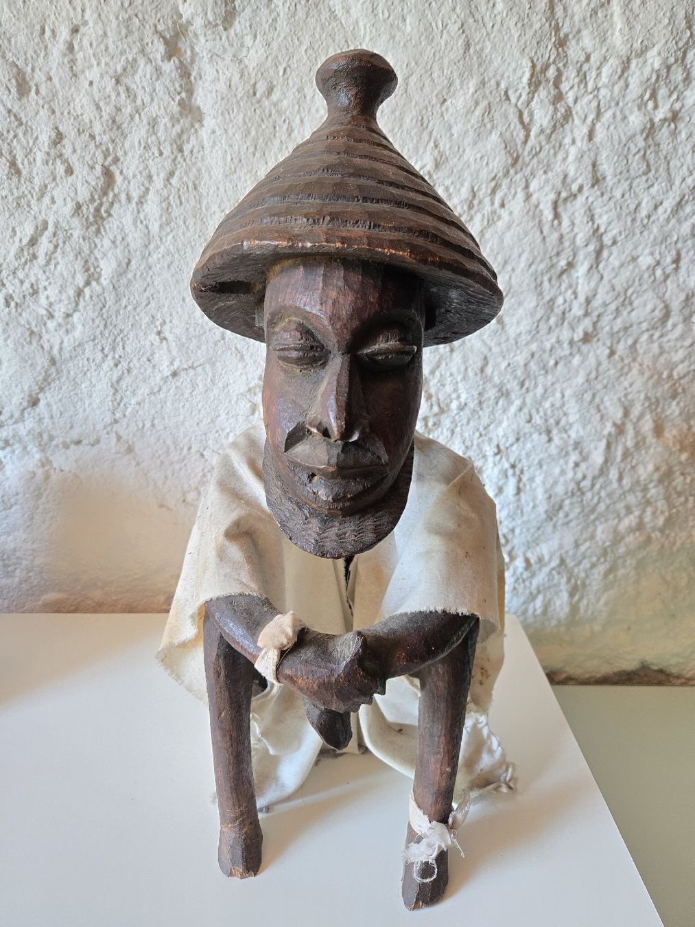 Statuette: statue en bois ancienne – Usato da Montet (Broye) venduto da CandiceD 3