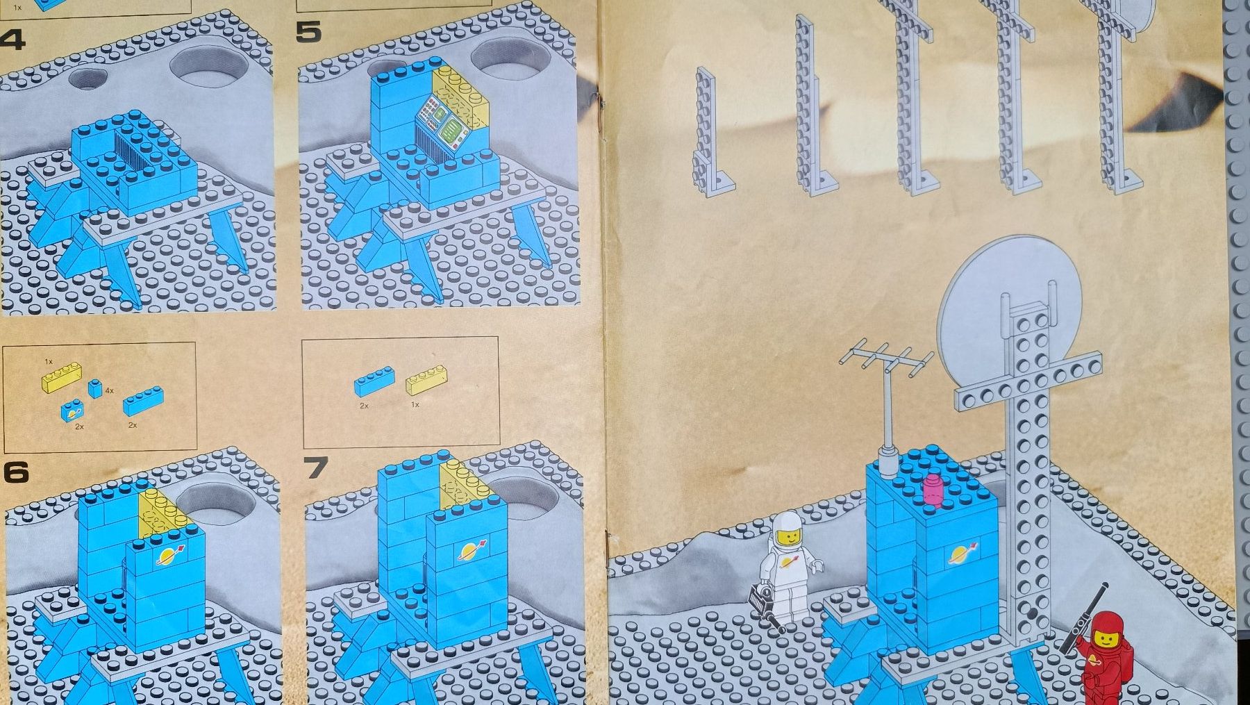 Lego Kit di costruzioni: LEGO Classic Space Anleitung / Instructions - 928 – Usato da Muhen venduto da Legoholic 5