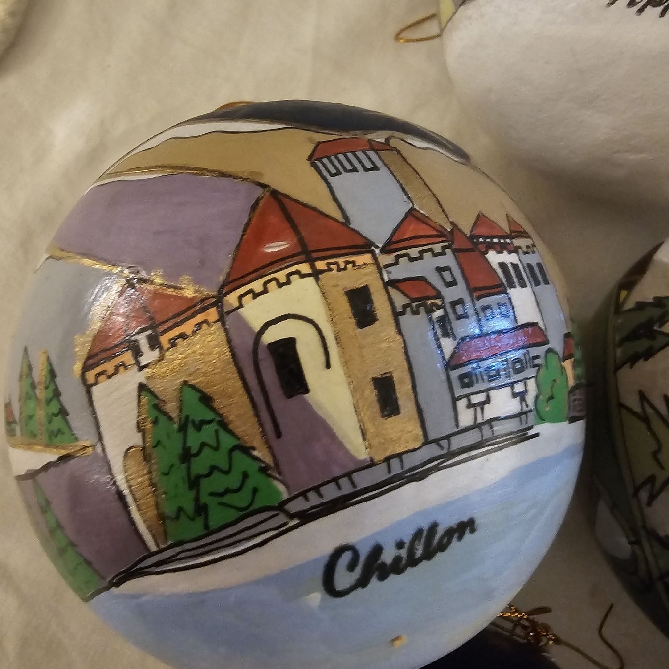 Toutes les décorations: 8 Weihnachtskugeln handbemalt appenzell – Neuf avec emballage d'origine à wolfhalden par 46464646 3