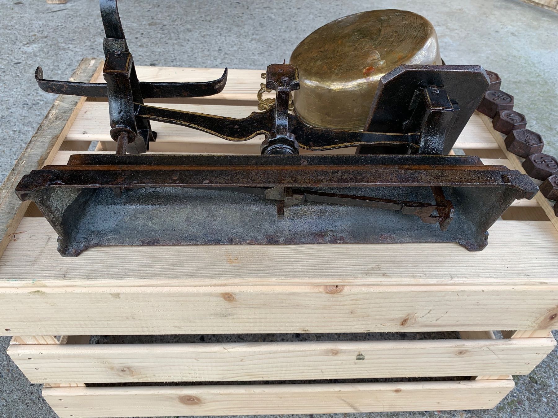 Bilance e pesi: antike Force Roberval Waage 5 Kg – Usato da Feldbach venduto da Olive1 7