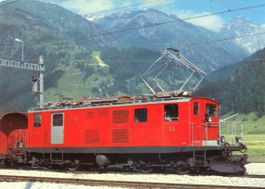Oberwald  VS  -  Furka-Oberalp-Bahn  (FO)   El.Zahnrad-LOK