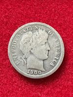 One Dime 1900 USA Barber - Silber 900/1000
