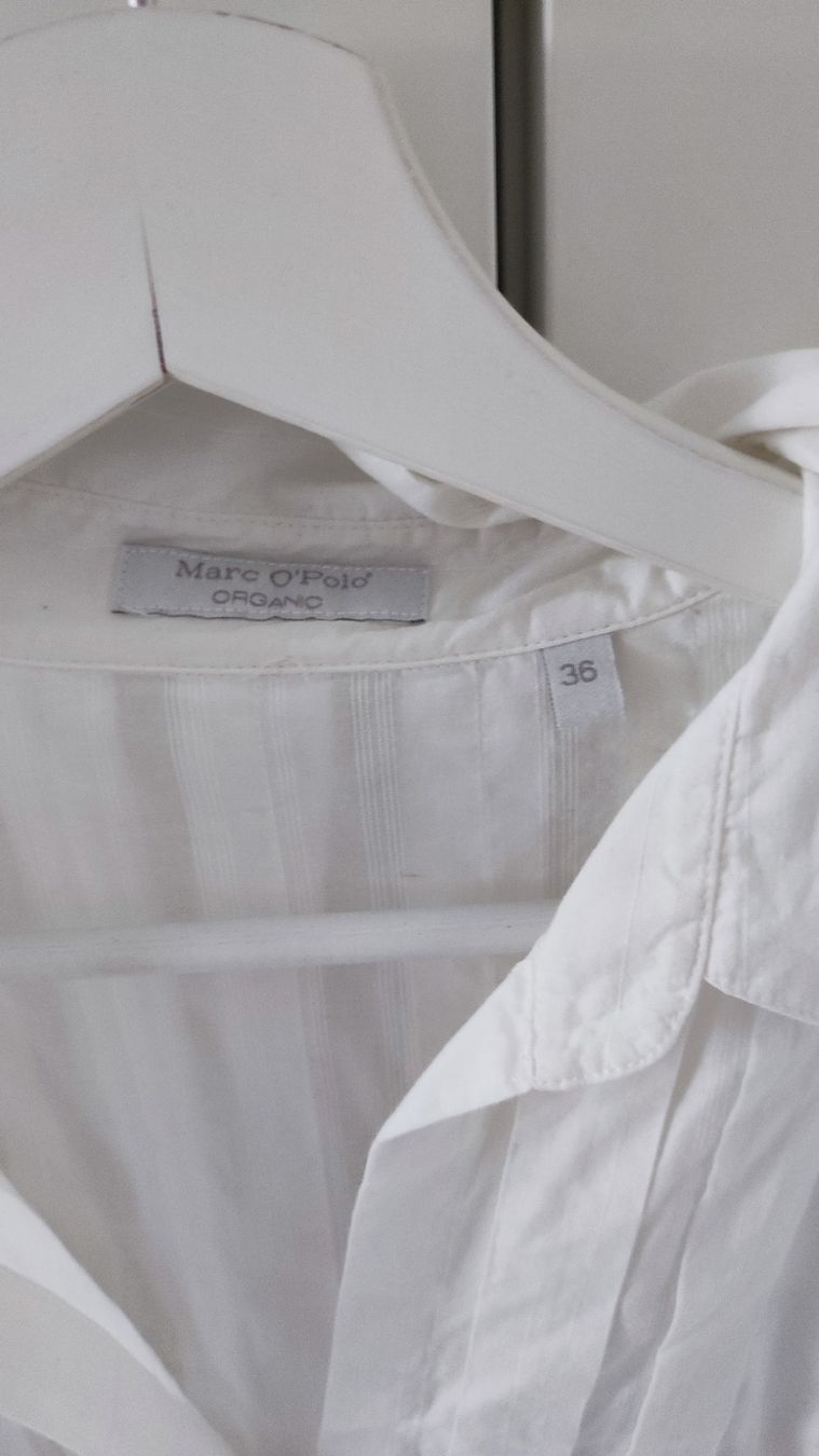 Marc O'Polo Camicette: Marc O'Polo Bluse, Gr. 36, weiss – Usato da Stäfa venduto da modeflash 2