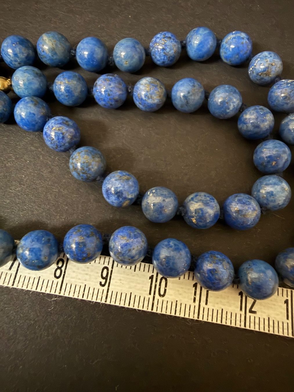 Colliers: Vintage Lapislazuli Kette – D'occasion à Spiegel b. Bern par Rogger72 6