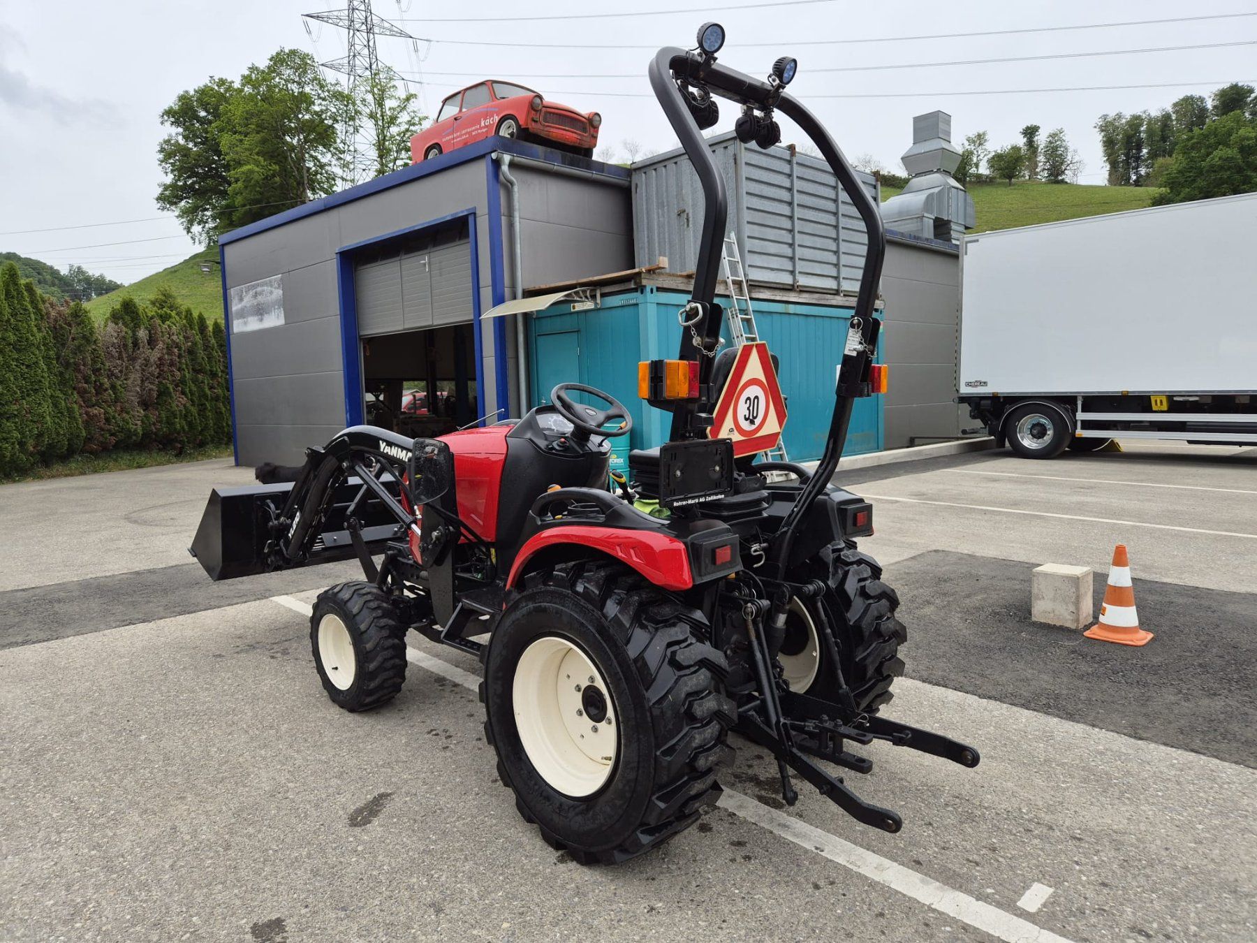 Traktoren: Kommunaltraktor Yanmar SA424 – Gebraucht aus wynigen von kaech74 4