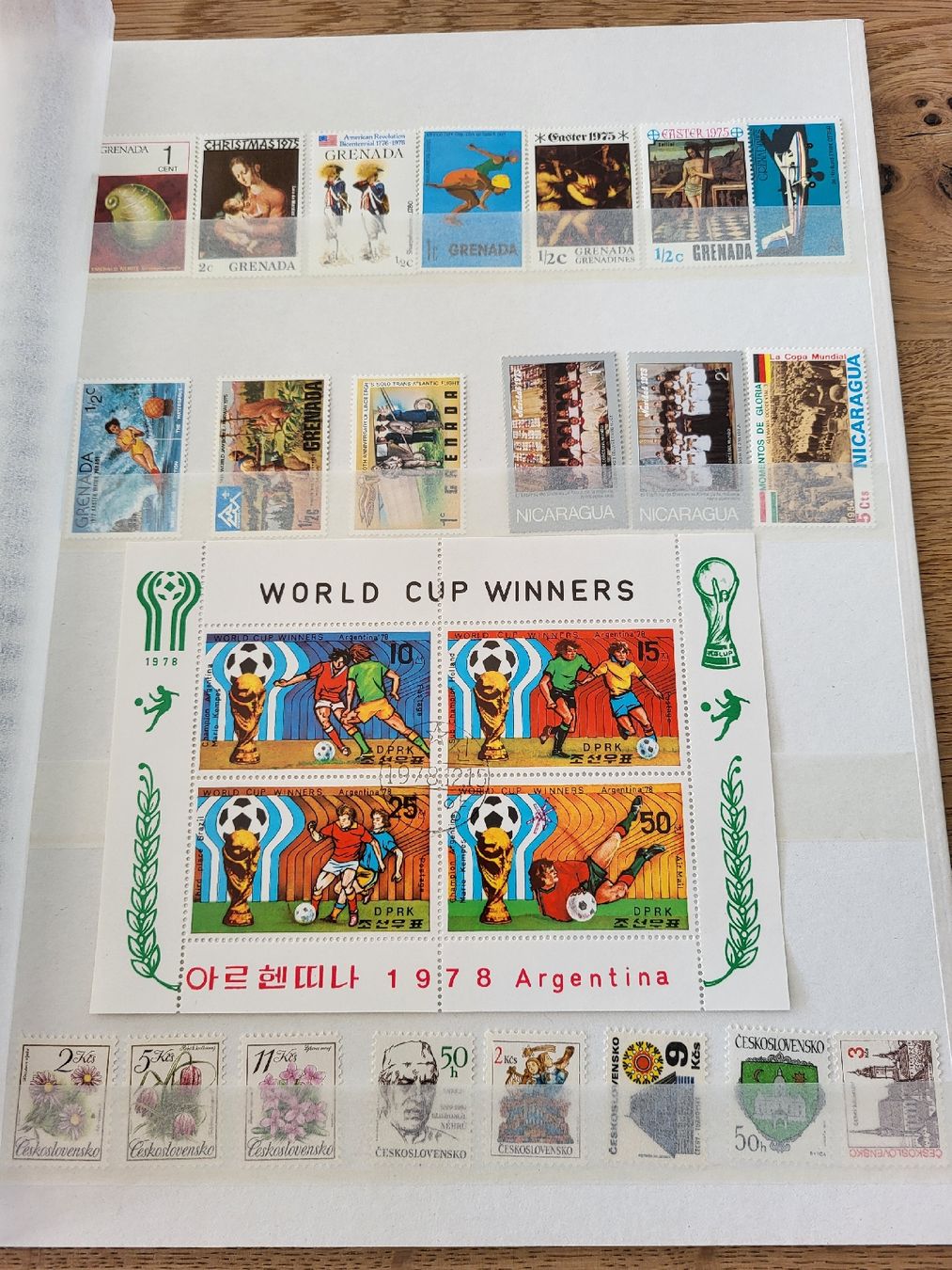 Album: Briefmarken Ringbüchlein versch. ausländische Marken – Usato da Sargans venduto da Macla4 1