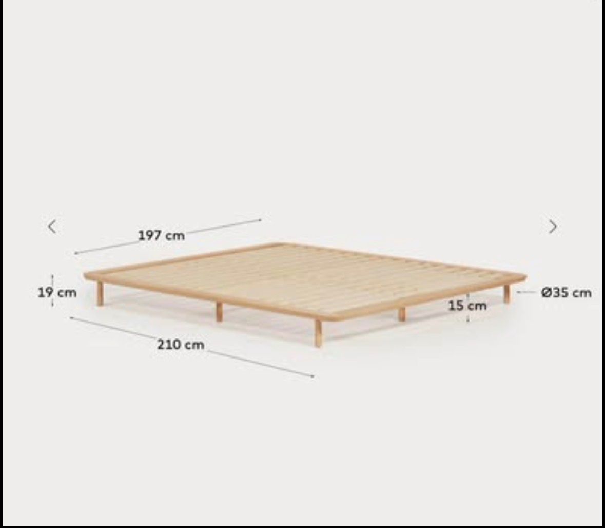 Kave Home Letti: Japandi Bett von Kave home – Usato da Reichenburg venduto da Leartdean