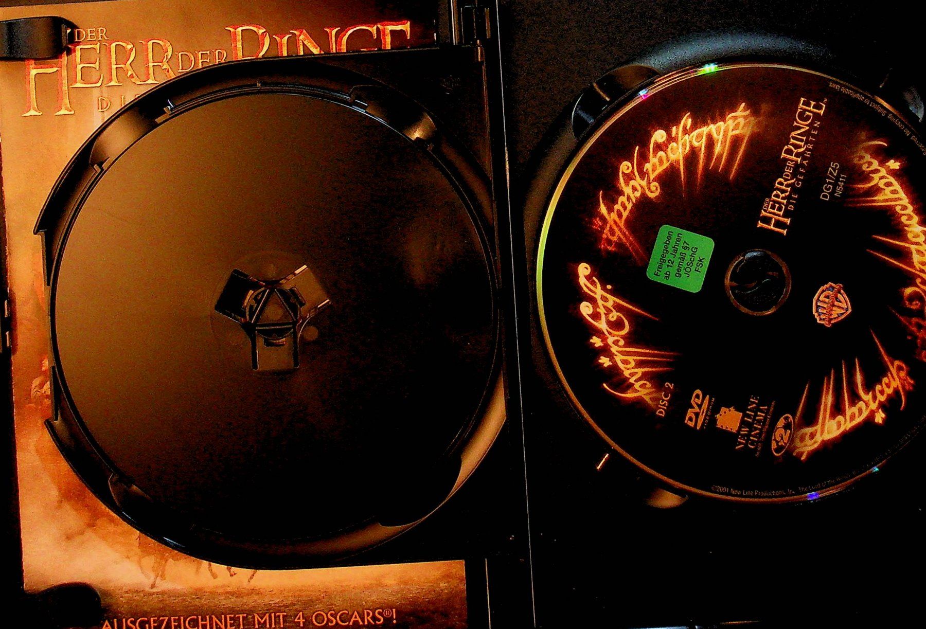 Tutti i DVDs: DVD 2 Disc Herr der Ringe Die Gefährten – Usato da Reitnau venduto da Zaomir 3