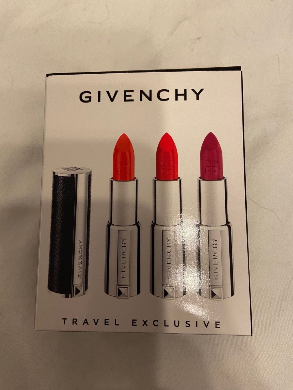 Givenchy Make-up: Rouges à lèvres GIVENCHY, trio – Nuovo e nell'imballaggio originale da Plan les Ouates venduto da didi911 1
