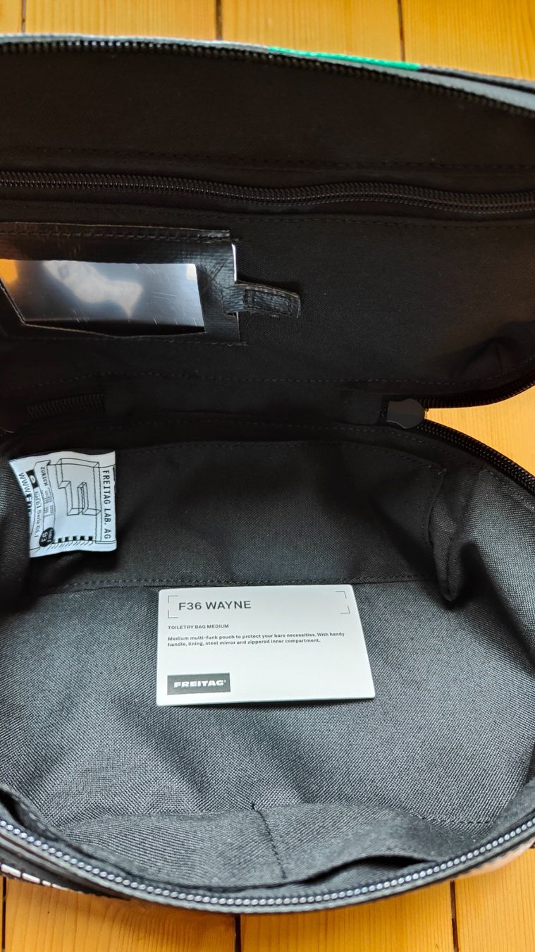 Freitag Custodie per cosmetici: Freitag-Necessaire Wayne F36 – Nuovo (secondo la descrizione) da Winterthur venduto da 1rainbow54 4