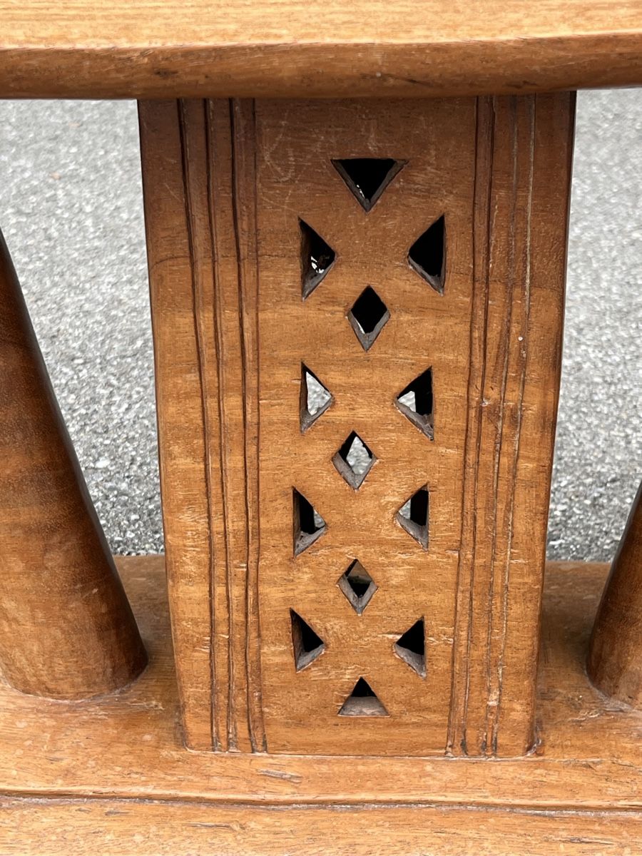 Tabourets: Vintage Ashanti-Hocker aus Ghana – D'occasion à Horgen par Grizzly83 2