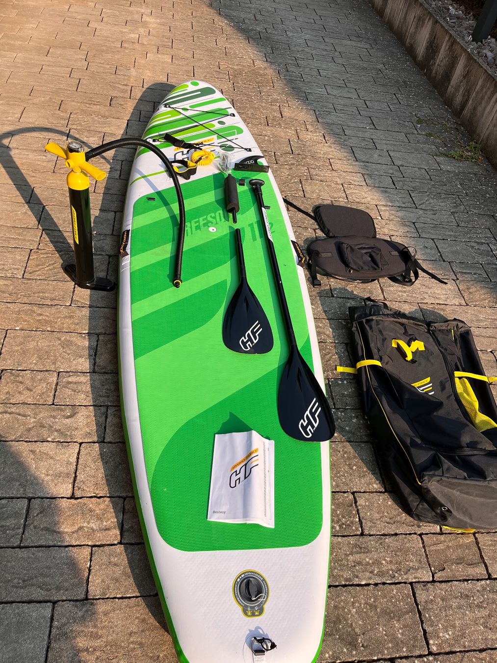 Surfboards & Schwimmbrette: SUP Bestway Hydro-Force Freesoul – Gebraucht aus Ziefen von Madame1982