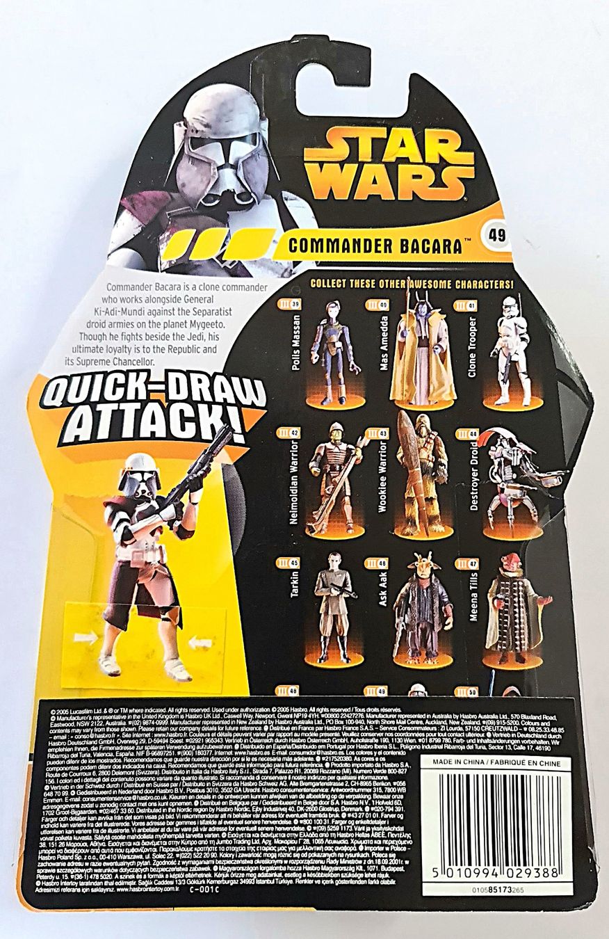 Star Wars Figuren: Star Wars Commander Bacara Actionfigur 10 cm OVP – Neu (gemäss Beschreibung) aus Duggingen von nad_6yzh 1