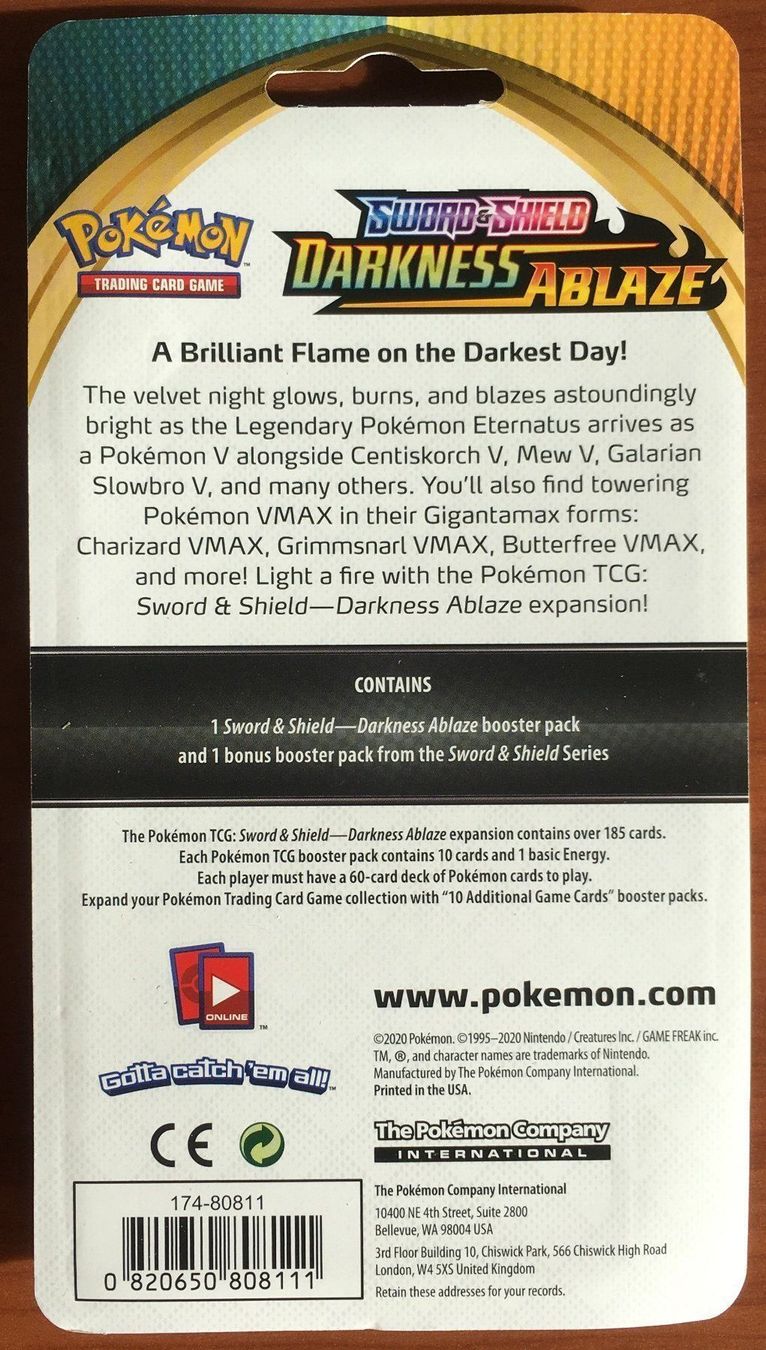 Pokémon Carte collezionabili: Pokémon Sword & Shield 2-Booster Blister Neu Sealed – Nuovo e nell'imballaggio originale da Dornach venduto da Deco89 3