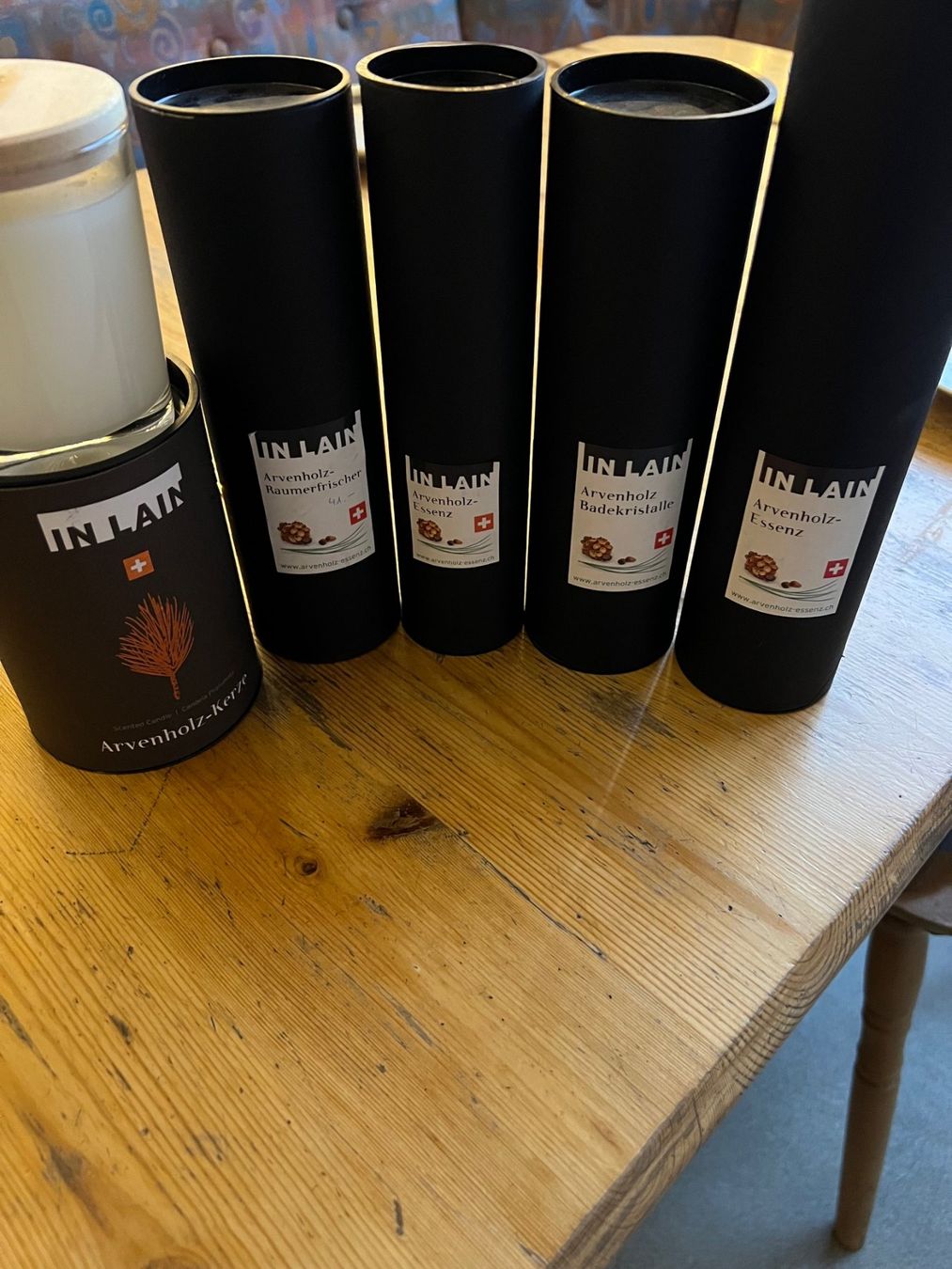 Spray per ambienti: IN LAIN Arvenholz Essenz, 100ml, originalverpackt, neu – Nuovo e nell'imballaggio originale da Dietikon venduto da Wildtransporte 1