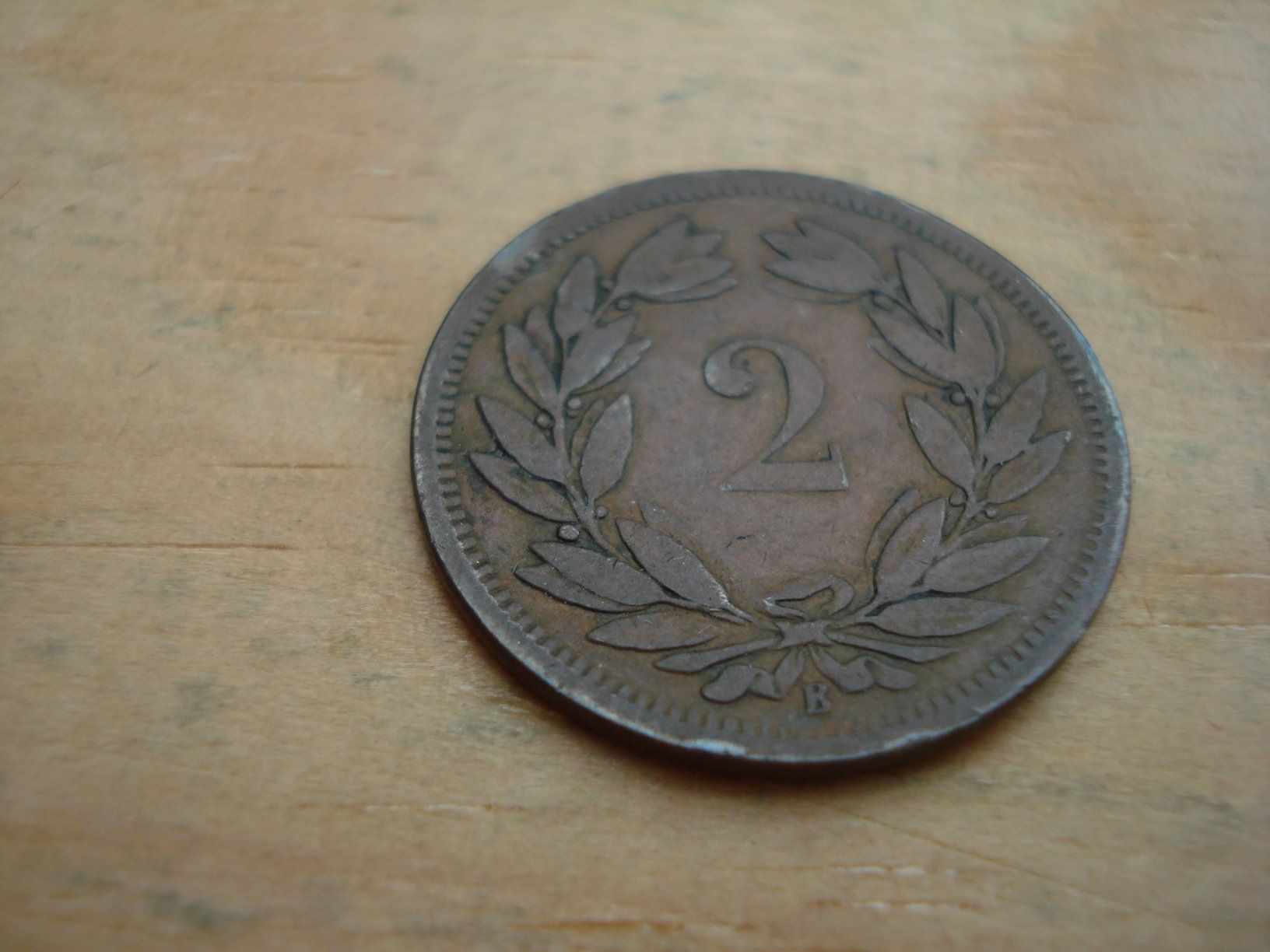 Toutes les monnaies: (D1) Départ 1 CHF 2 Rappen 1886 – D'occasion à Erlach par Net-Coins 1