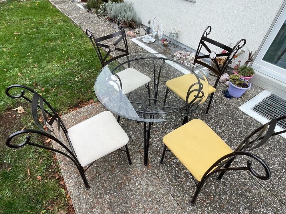 Gartentisch + 4 Stühle Kaufen auf Ricardo